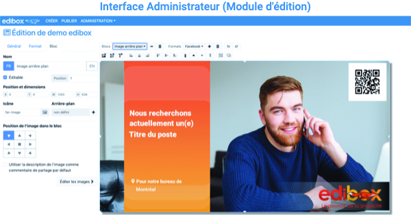 Interface Administrateur