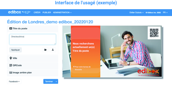 nterface utilisateur